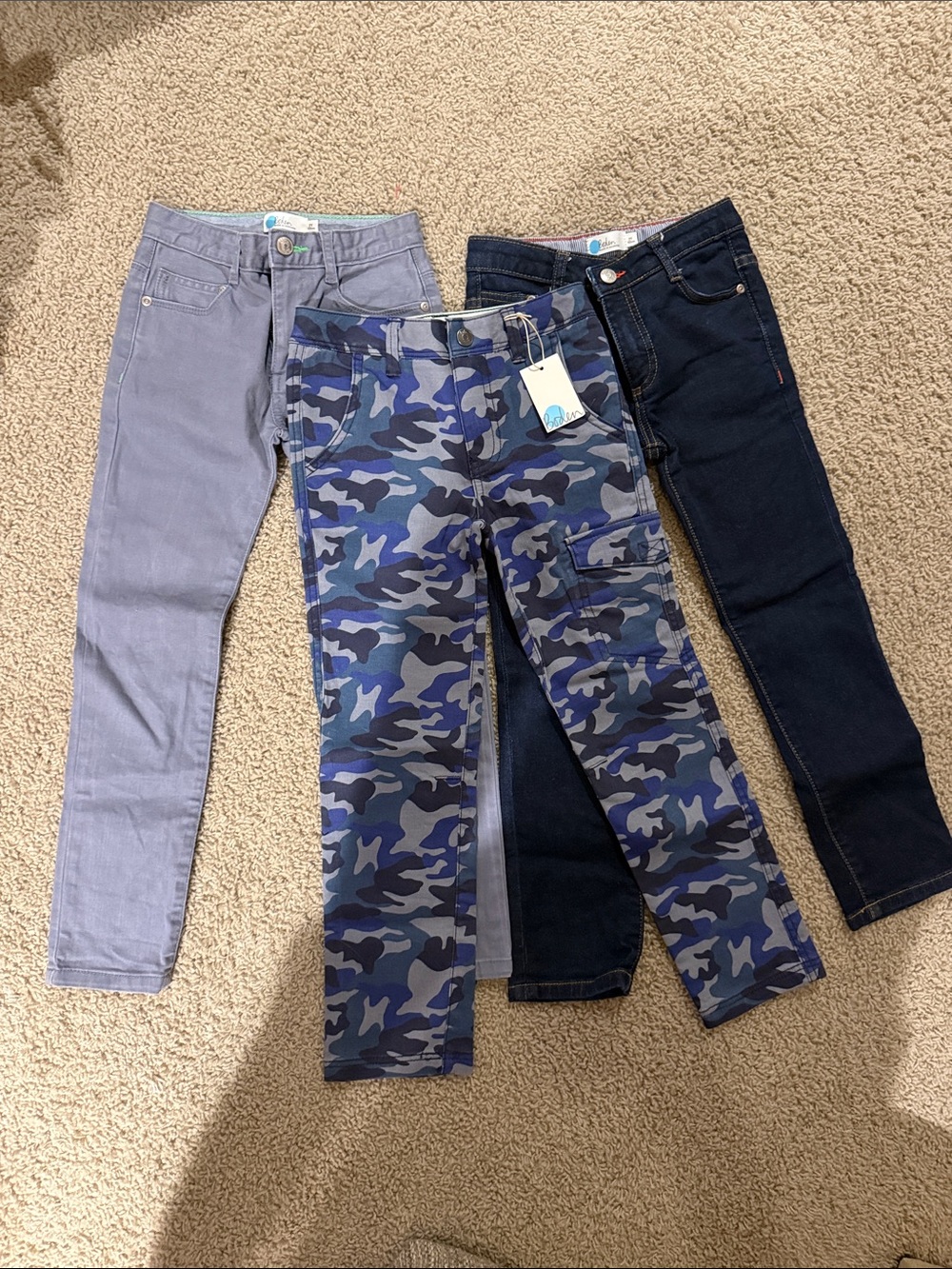 Lot of 3 boys Boden pants size 7